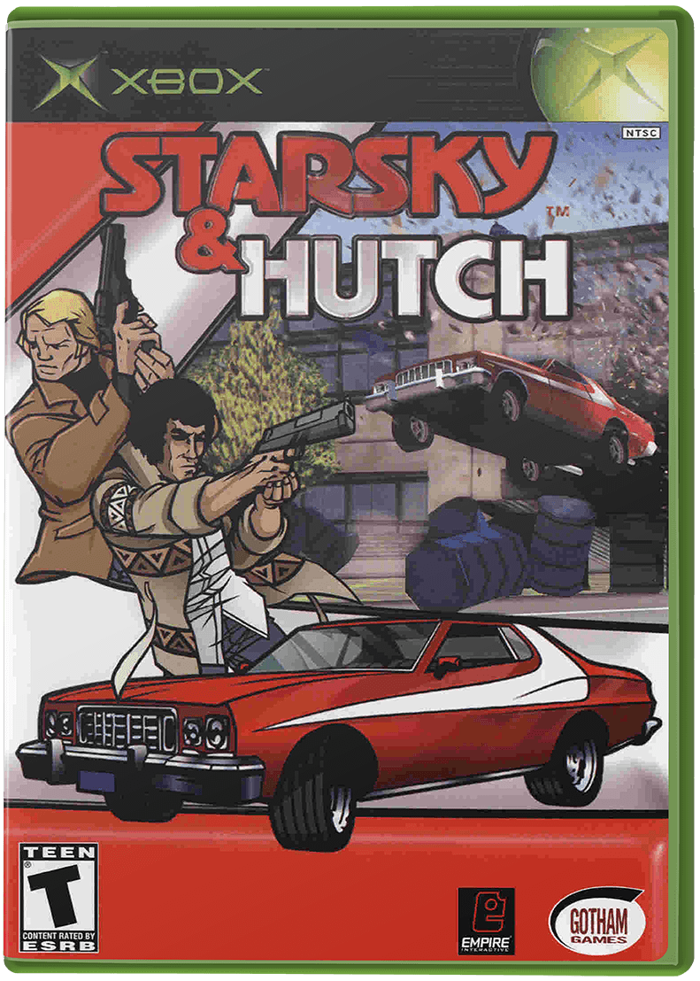 Starsky and Hutch box art for Xbox